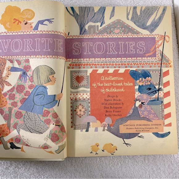 Vintage Favourite Stories Children's Book - Picture 3 of 14